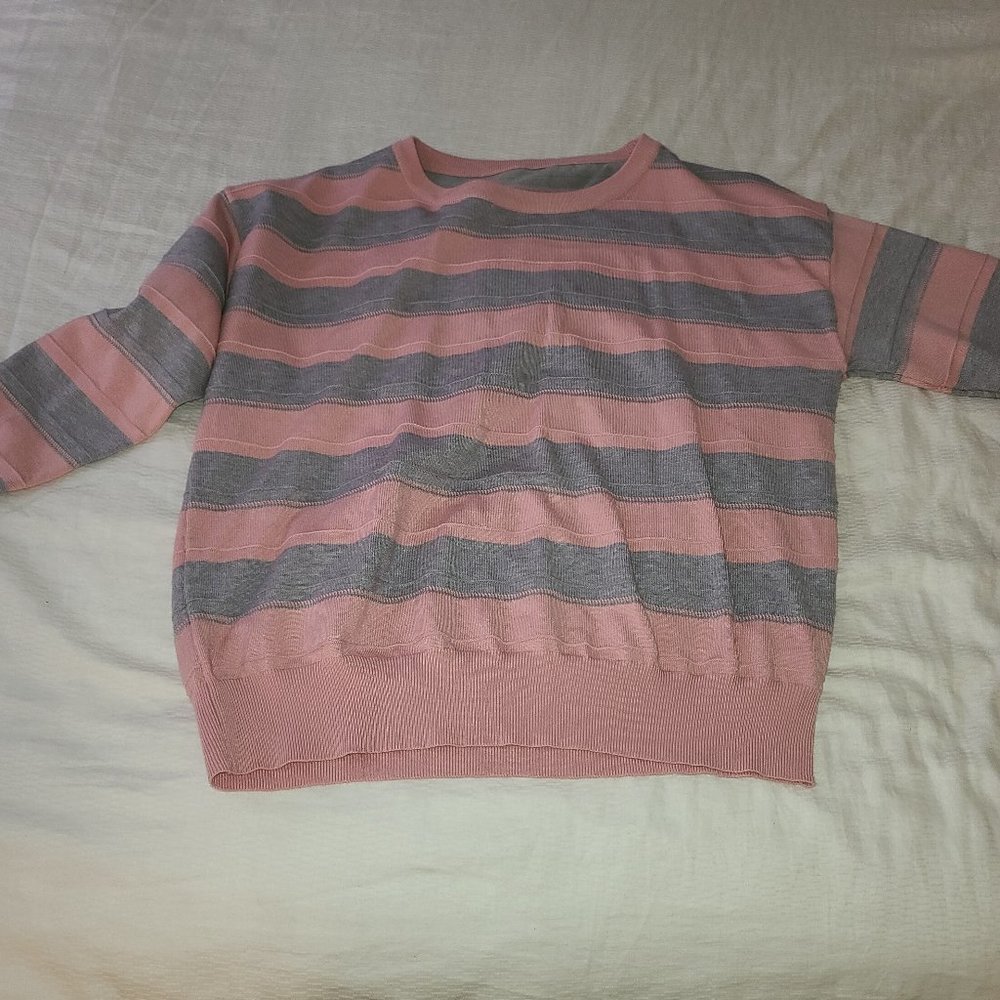 Shein, 3X, pink and gray